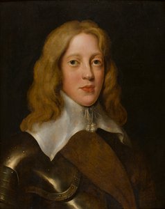 Portrett av The Hon. Edward Russell (1626-1665), ca. 1636-50 (olje på lerret) av Remee van Leemput