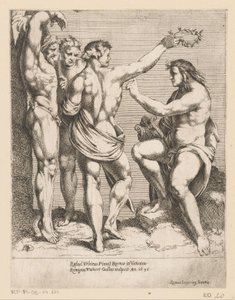 Apollo og Marsyas Trykk etter komposisjoner av Rafaël (serietittel) av Remy Vuibert
