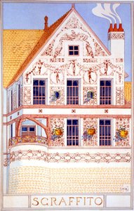 Sgraffito, illustrasjon fra 