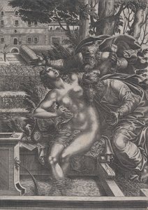 Susanna og de eldste. av Rene Boyvin