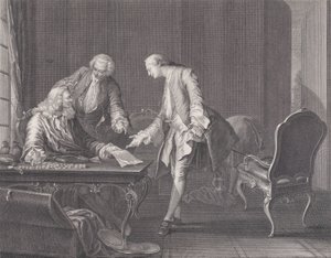 Den fortapte sønn som krever sin arv, ca. 1751.