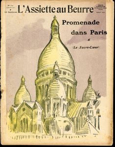 Omslag av "" L'Plate au beurre"", nummer 510, Satirical in Colors av Rene George Hermann Paul