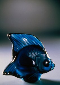 Fisk i glass av Rene Jules Lalique