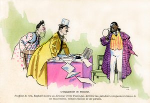 Engasjementet til Chocolat av direktøren for Nouveau Cirque de Paris- klovneduoen til George Footitt (noen ganger skrev FootIT eller Footitt, hans virkelige navn Tudor Hall, hvit klovn