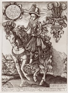 Charles I som prins av Wales til hest, fra 