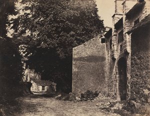 Inngangsporten til Borwick Hall, Lancashire av Rev. John Richardson Major