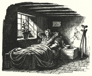 HC Andersen: Engelen (litho) av Rex (after) Whistler