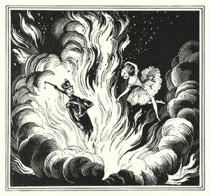 Hans Christian Andersen: Den konstante tinnsoldat (litho)