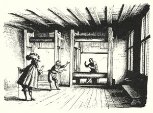 Hans Christian Andersen: Keiserens nye klær (litho) av Rex (after) Whistler