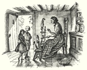 HC Andersen: Linen (litho) av Rex (after) Whistler