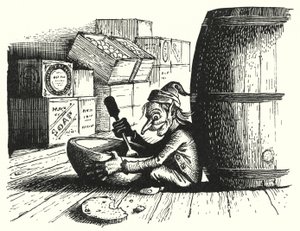 Hans Christian Andersen: The Goblin And The Huckster (litho) av Rex (after) Whistler