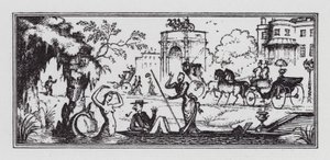 Punktering (litho) av Rex (after) Whistler
