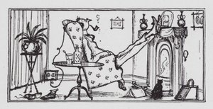 Stille kvelder (litho) av Rex (after) Whistler