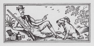 Skyting (litho) av Rex (after) Whistler