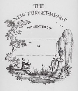 The New Forget-Me-Not … Presentert for … Av (litho) av Rex (after) Whistler