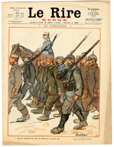 Cover av "" The Red Laughter", Satirical in Colors