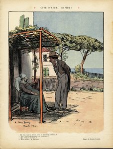 Illustrasjon av Ricardo Flores (1878-1918) i Le Rire, 24/02/12 - Cote d