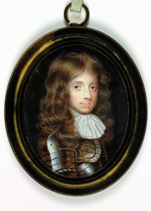 Henry Cavendish, jarl av Ogle (akvarell på elfenben)