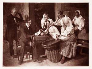 James Fairburn DD (Fairburn Reading to the Fishwives), ca 1843 av John Pardon