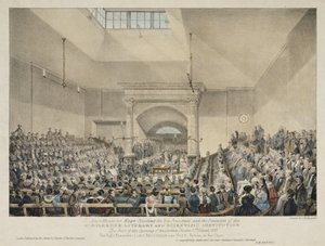 Åpning av Lecture Theatre i Marylebone, London av John Pardon