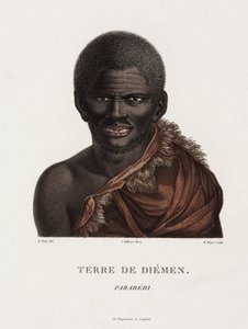 Tasmansk aboriginal, Australia av John Pardon