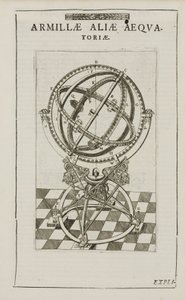 Tycho Brahes ekvatoriale armillarsfære, ca 1580 av John Pardon