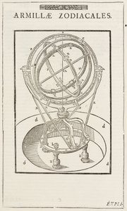 Tycho Brahes dyrekretsarmillarsfære, før 1570 av John Pardon