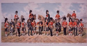 Scottish Regiments of the British Army i 1895