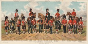 Skotske regimenter av den britiske hæren