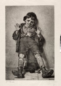 Jeg er helt lykkelig, 1886. av Richard Alexander Muller