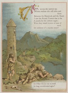 Side fra Upstream av Richard Andre (farge litho) av Richard Andre