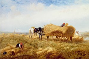 Høsting, nær Boulogne-sur-Mer