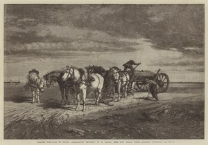 Laster Sand-Pas de Calais, truende vær, fra fjorårets Royal Academy-utstilling