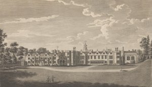 Knole, nær Sevenoke, i fylket Kent, tidligere et palass som tilhørte Archiep..., 1777-90.