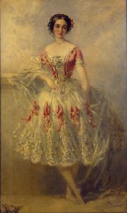Portrett av Marie-Adeline Plunkett, 1854.