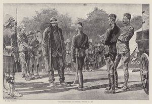 Overgivelsen av Cronje, 27. februar 1900 (litho)