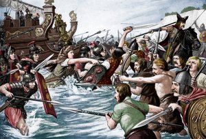Julius Caesars landgang i Storbritannia, 55 f.Kr., c1920-årene
