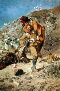 "Gud velsigne deg Tommy Atkins" av Richard Caton Woodville