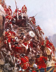 Skalering av Abrahams høyder av Richard Caton Woodville