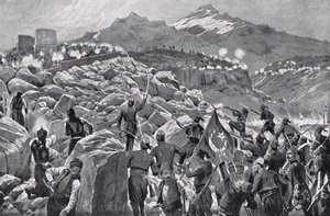 The Cretan Rebellion Against the Turks, illustrasjon fra 