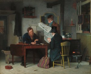 Venter på scenen av Richard Caton Woodville