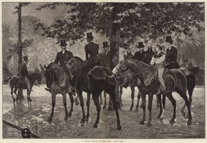 En skarp dusj i raden, Hyde Park