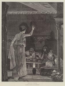 Cleopatra, av H Rider Haggard av Richard Caton Woodville junior