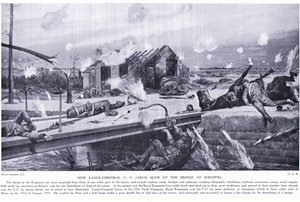 Hvordan underkorporal CA Jarvis sprengte en bro ved Jemappes nær Mons og vant VC, august 1914