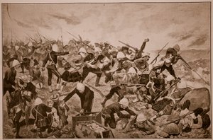 Slaget ved Majuba Hill av Richard Caton Woodville junior