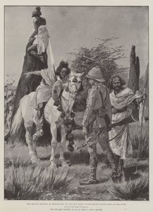The British Reverse i Somaliland, et Advance Party som intervjuer Native Spies in the Bush