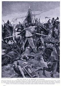 Den siste standen til de Montfort ved Evesham AD1265, 1920-tallet