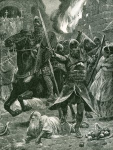Resultatet av anerkjennelsen av William I, juledag, 1066 av Richard Caton Woodville junior