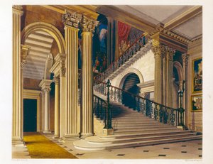 Stair Case, Buckingham House, fra 