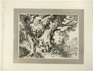 Old Trees with Old Man, a Girl, and a Dog, from the first issue of Specimens of Polyautography   1302096   no       norwegian Successfully Translated  Original: Figure of Christ rising from the Tomb, c1490-1560 Translat: Figure of Christ rising from the To